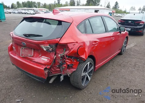 2018 Subaru Impreza 2.0I Sport from USA, damaged, VIN 4S3GTAM67J3751350
